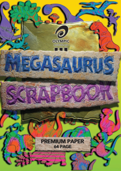 64 PAGE MEGASAURUS SCRAPBOOK 335 x 240 Cover