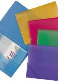 DOCUMENT CASE 25MM COOL FROST BLUE Cover