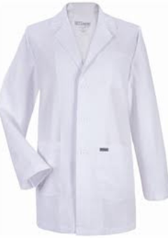 LABORATORY COAT WHITE LIGHT WEIGHT JUNIOR MEDIUM Cover