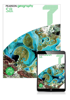 PEARSON GEOGRAPHY 7 STUDENT BOOK WITH READER+ Cover