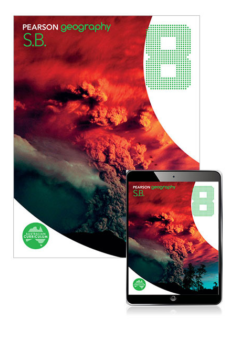 PEARSON GEOGRAPHY 8 STUDENT BOOK WITH READER+ Cover