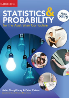 STATISTICS AND PROBABILITY AC YEAR 9&10 PRINT AND EBOOK Cover