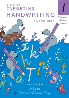 TARGETING HANDWRITING FOR VICTORIA YEAR 1 STUDENT BOOK Cover