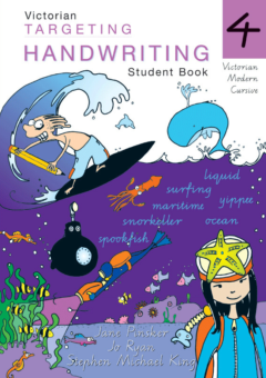 TARGETING HANDWRITING FOR VICTORIA YEAR 4 STUDENT BOOK Cover