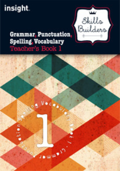 SKILLS BUILDER GRAMMAR, PUNCTUATION, SPELLING, VOCABULARY TEACHER'S BOOK 1 + EBOOK BUNDLE Cover