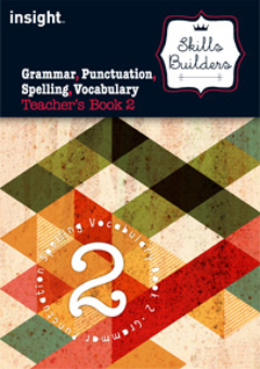 SKILLS BUILDER GRAMMAR, PUNCTUATION, SPELLING, VOCABULARY TEACHER'S BOOK 2 + EBOOK BUNDLE Cover