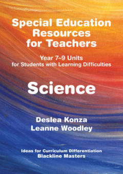 SPECIAL EDUCATION RESOURCES FOR TEACHERS - SCIENCE Cover