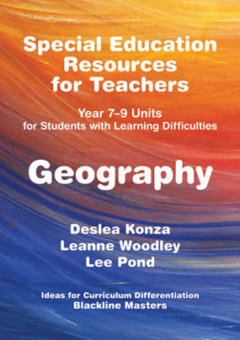 SPECIAL EDUCATION RESOURCES FOR TEACHERS - GEOGRAPHY Cover