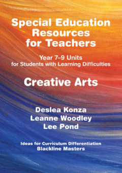 SPECIAL EDUCATION RESOURCES FOR TEACHERS - CREATIVE ARTS Cover