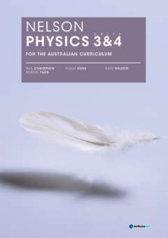 NELSON PHYSICS UNITS 3&4 AUSTRALIAN CURRICULUM STUDENT BOOK + EBOOK Cover
