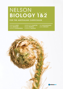NELSON BIOLOGY UNITS 1&2 AUSTRALIAN CURRICULUM STUDENT BOOK + EBOOK Cover