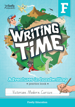 WRITING TIME STUDENT PRACTICE BOOK FOUNDATION (VICTORIAN MODERN CURSIVE) Cover