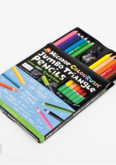 12 JUMBO MICADOR TRIANGLE PENCILS Cover