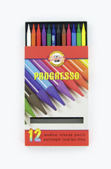 PROGRESSO COLOURED PENCILS 24'S