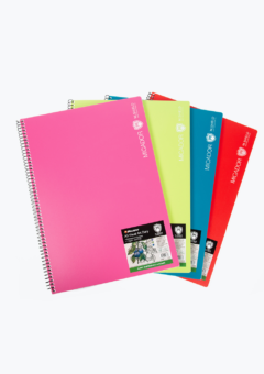 A4 MICADOR VISUAL ART DIARY 110GSM COLOURED Cover