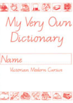 MY VERY OWN DICTIONARY: MODERN CURSIVE Cover