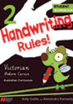 HANDWRITING RULES! VICTORIAN BEGINNER'S MODERN CURSIVE YEAR 2 Cover