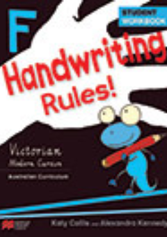 HANDWRITING RULES! VICTORIAN BEGINNER'S MODERN CURSIVE YEAR F Cover