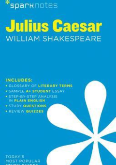 JULIUS CAESAR SPARK NOTES Cover