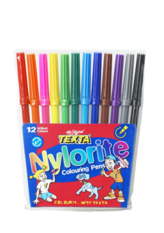 TEXTA NYLORITE COLOURING PENS 12 Cover