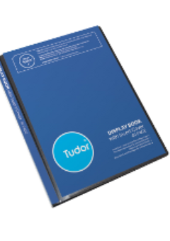 A4 DISPLAY BOOK 40 POCKET NON REFILLABLE WITH INSERT COVER Cover