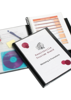 A4 DISPLAY BOOK 20 POCKETS REFILLABLE WITH INSERT Cover
