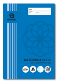 128 PAGE A4 SCIENCE EXERCISE BOOK Cover