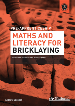 A+ PRE-APPRENTICESHIP MATHS AND LITERACY FOR BRICKLAYING Cover