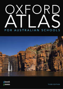 OXFORD ATLAS FOR AUSTRALIAN SCHOOLS + OBOOK Cover
