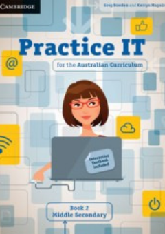 PRACTICE IT FOR THE AC BOOK 2: MIDDLE SECONDARY TEXTBOOK & EBOOK Cover
