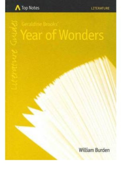 TOP NOTES: LITERATURE GUIDES: YEAR OF WONDERS Cover