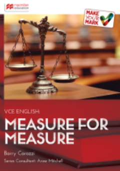 MAKE YOUR MARK: MEASURE FOR MEASURE Cover