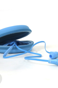 MCONNECTED AIRBUDS EARPHONES WITH MIC IN ZIPPERED POUCH