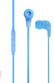 MCONNECTED AIRBUDS EARPHONES WITH MIC IN ZIPPERED POUCH