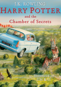 HARRY POTTER & THE CHAMBER OF SECRETS (ILLUSTRATED HARDBACK ED) Cover