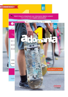 ADOMANIA 1/1A STUDENT PACK ENGLISH VERSION VALUE PACK (TEXTBOOK, WORKBOOK & EBOOK) Cover
