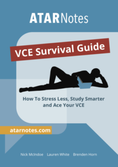 ATARNOTES VCE SURVIVAL GUIDE Cover