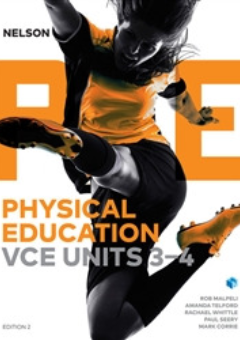 NELSON PHYSICAL EDUCATION VCE UNITS 3&4 STUDENT BOOK + EBOOK 6E Cover
