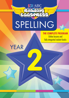 ABC READING EGGSPRESS: SPELLING WORKBOOK: YEAR 2 Cover