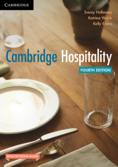 CAMBRIDGE HOSPITALITY TEXTBOOK + EBOOK 4E Cover