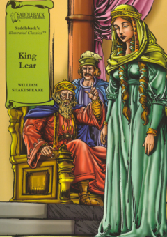 KING LEAR: GRAPHIC NOVEL SADDLEBACK ILLUSTRATED CLASSICS Cover