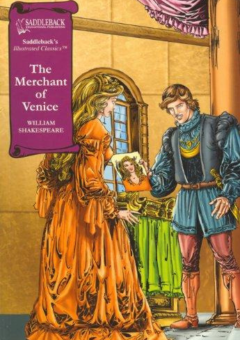 THE MERCHANT OF VENICE: GRAPHIC NOVEL SADDLEBACK ILLUSTRATED CLASSICS Cover