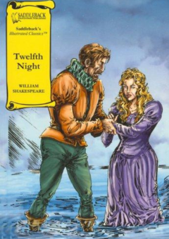 TWELFTH NIGHT: GRAPHIC NOVEL SADDLEBACK ILLUSTRATED CLASSICS Cover