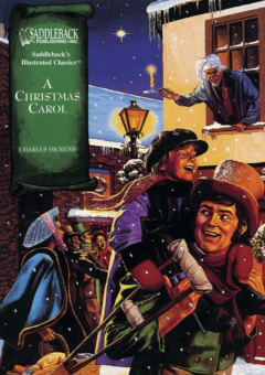 A CHRISTMAS CAROL: GRAPHIC NOVEL SADDLEBACK ILLUSTRATED CLASSICS Cover