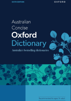 AUSTRALIAN CONCISE OXFORD DICTIONARY HARDBACK 6E Cover