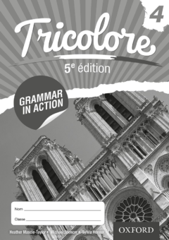 TRICOLORE 4 GRAMMAR IN ACTION WORKBOOK (5E) Cover