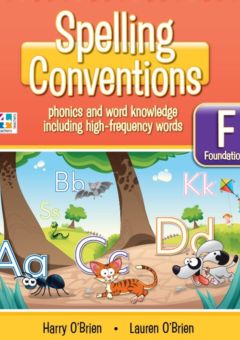 SPELLING CONVENTIONS BOOK F SCRAPBOOK Cover