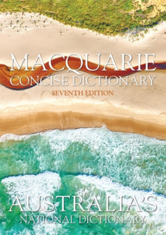MACQUARIE CONCISE DICTIONARY 7E Cover