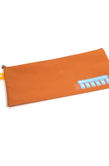 PENCIL CASE STURDY ZIP 340 X 170 MM LARGE NAME