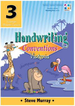 HANDWRITING CONVENTIONS VIC BOOK 3 Cover